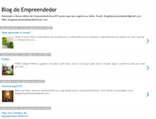 Tablet Screenshot of blogdoempreendedor1.blogspot.com