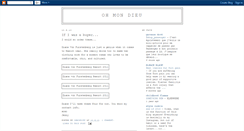 Desktop Screenshot of ohmondieu-ohmondieu.blogspot.com