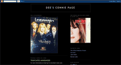 Desktop Screenshot of deesconniepage.blogspot.com