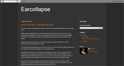 Desktop Screenshot of earcollapse.blogspot.com