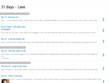 Tablet Screenshot of 31daysinlaos.blogspot.com