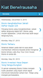 Mobile Screenshot of kiatberwirausaha.blogspot.com