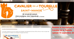 Desktop Screenshot of lecavalierdelatourelle.blogspot.com