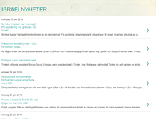 Tablet Screenshot of israelnyheter.blogspot.com