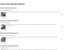 Tablet Screenshot of fromthegardenbench.blogspot.com