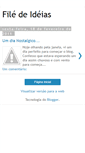 Mobile Screenshot of filedeideias.blogspot.com