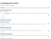 Tablet Screenshot of bottegadeltorchio.blogspot.com