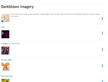 Tablet Screenshot of darkbloomimagery.blogspot.com