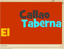 Tablet Screenshot of latabernadelcallao.blogspot.com