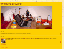 Tablet Screenshot of gattina-writercramps.blogspot.com