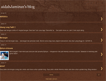 Tablet Screenshot of aidahjamiran.blogspot.com