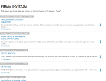 Tablet Screenshot of firmainvitada.blogspot.com