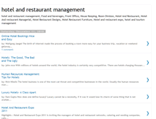 Tablet Screenshot of hotelandrestaurantmanagement.blogspot.com