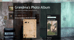 Desktop Screenshot of grandmasphotoalbum.blogspot.com