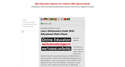 Desktop Screenshot of educationlover.blogspot.com