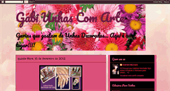 Desktop Screenshot of gabiunhascomarte.blogspot.com