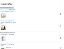 Tablet Screenshot of circuswater.blogspot.com
