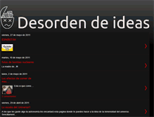 Tablet Screenshot of desordendeideas.blogspot.com