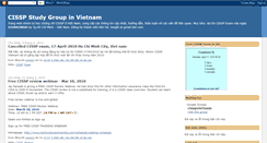 Desktop Screenshot of cisspvietnam.blogspot.com