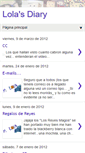 Mobile Screenshot of diariodelolamonterod.blogspot.com