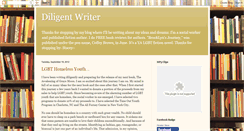 Desktop Screenshot of diligentwriter.blogspot.com