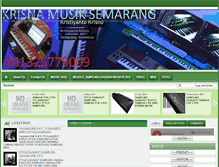 Tablet Screenshot of krisnamusic.blogspot.com