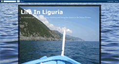 Desktop Screenshot of lifeinliguria.blogspot.com