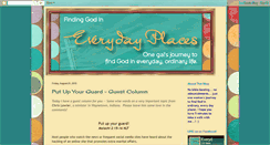 Desktop Screenshot of everydayplaces.blogspot.com