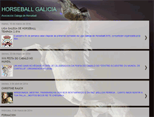 Tablet Screenshot of horseball-galicia.blogspot.com