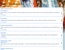 Tablet Screenshot of hablosobremimundo.blogspot.com