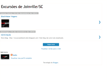 Tablet Screenshot of excursoesdejoinville.blogspot.com