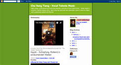 Desktop Screenshot of chasengtiang.blogspot.com