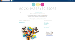 Desktop Screenshot of i-love-rock-paper-scissors.blogspot.com