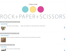 Tablet Screenshot of i-love-rock-paper-scissors.blogspot.com