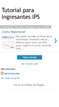 Mobile Screenshot of ingresoips.blogspot.com