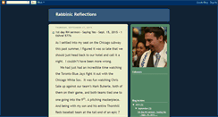 Desktop Screenshot of hockeyplayingrabbi.blogspot.com