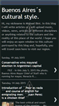 Mobile Screenshot of buenosairesculturalstyle.blogspot.com