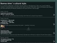 Tablet Screenshot of buenosairesculturalstyle.blogspot.com