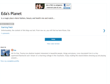 Tablet Screenshot of edasplanet.blogspot.com