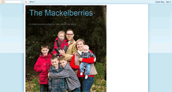 Desktop Screenshot of mackelberries.blogspot.com