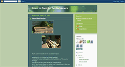 Desktop Screenshot of lawntofood.blogspot.com