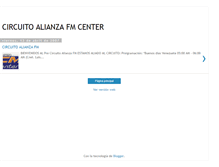 Tablet Screenshot of circuitoalianza.blogspot.com