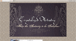 Desktop Screenshot of crystalizedartistry.blogspot.com