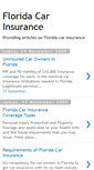 Mobile Screenshot of florida-car-insurances.blogspot.com