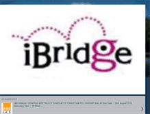 Tablet Screenshot of ibridge-gcf.blogspot.com