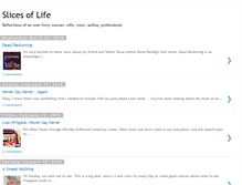 Tablet Screenshot of myslicesoflife.blogspot.com