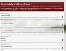Tablet Screenshot of annasdailygratitude.blogspot.com