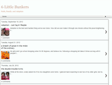 Tablet Screenshot of 6littlebunkers.blogspot.com
