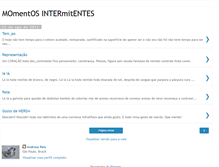 Tablet Screenshot of momentosintermitentes.blogspot.com