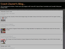Tablet Screenshot of coachzauner.blogspot.com